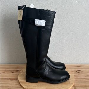 St. John's Bay Womens Winterwood Block Heel Riding Boots 7.5M